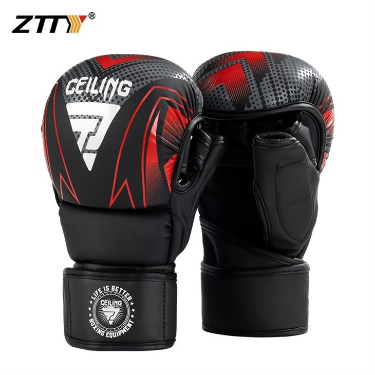 7OZ FÉL UJJÚ MMA KESZTYŰ